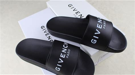 fake givenchy paris slides|givenchy sandals size chart.